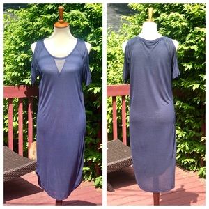 NWT Asos Noisy May Cold Shoulder Dress Sz M